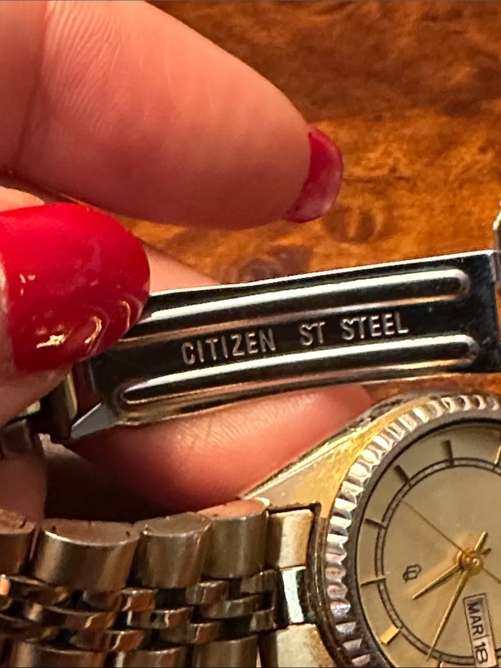 Citizen Two-Tone Gold and Silver Bracelet Watch
